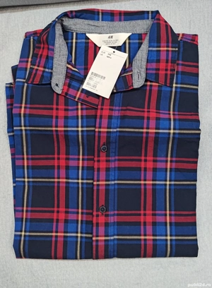 Vând cămașă nouă cu mânecă lungă pentru băieți, mărimea 170cm
