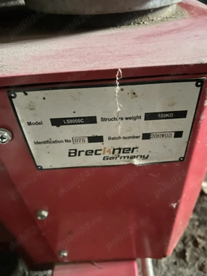 Despicator lemne vertical monofazat Breckner, 3000 W, presiune 8 Tone - imagine 2