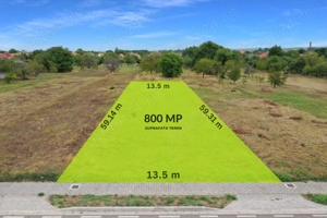 Teren Intravilan | 800 MP | Toate Utilitatile | Cartierul Primaverii | Comision 0 - imagine 2