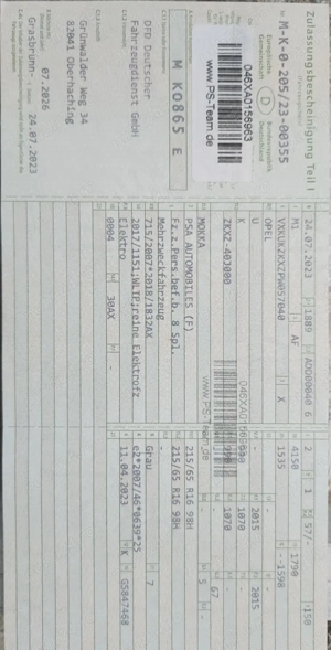 Vând Opel Mokka-e  - imagine 9