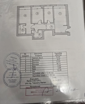 3 camere + 2 băi - Palladium Residence - Sector 3 - imagine 2
