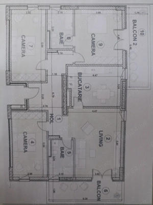 Apartament 4 camere bloc nou zona Torontal,Comision 0