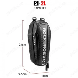 Geanta antisoc ghidon frontală trotineta bicicleta borseta Rockbros - imagine 3