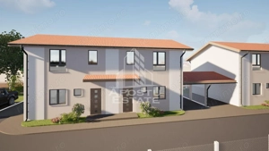 Duplex cu 3 camere, carport, la asfalt in Chisoda