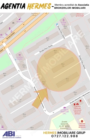 OPORTUNITATE- Apartament de vanzare 3 camere, 1 baie, 2 balcoane, 60 mp, Mazepa1 - imagine 2