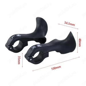 Capete end bar coarne ergonomice manșoane ghidon bicicleta mtb cursier