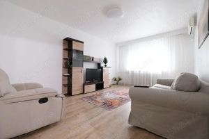Baneasa, apartament 3 camere mobilate, etaj 1 aflat la prima inchiriere (NOU)