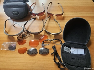 Ochelari unisex, cu 3 seturi de lentile interschimbabile, pentru activitați sportive.i