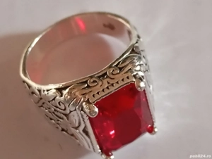 inele unisex pt barbati si femei din argint placate cu rodiu