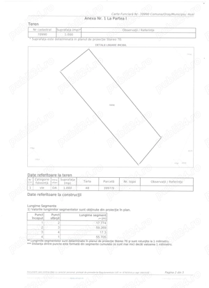Teren (vie) de vanzare zona Dric - imagine 3