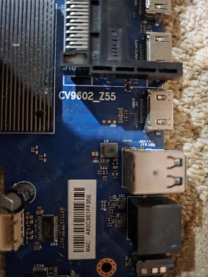 placa de baza cv9602-z55 tft224085 de pe tv Vortex v55r0502vs - imagine 2