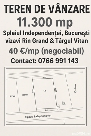 Teren Splaiul Independentei