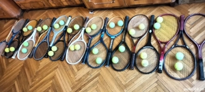 Rachete vintage tenis de camp