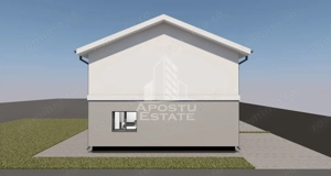 Jumatate de duplex,4 camere si 2 bai,Giarmata la stadiul de proiect - imagine 5