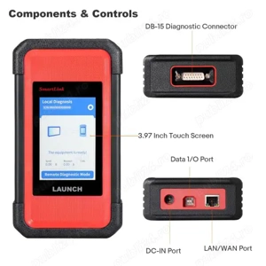 LAUNCH X431 PRO3S+ SmartLink HD ECU Coding, J2534 Programming - imagine 4