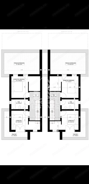 Duplex nou si modern,4 camere2,bai,la cheie Giarmata - imagine 13