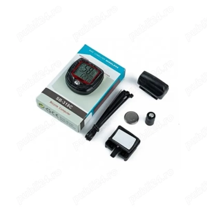 Ciclocomputer kilometraj wireless 14 funcții SB-318C bicicleta mtb