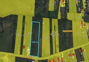  Teren intravilan 9400 mp Valea Lunga, investiție sigură, utilități, 50m front la DJ710A