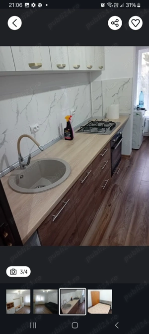 Închiriez apartament 2 camere în Suceava la întrare în obcini etaj 2