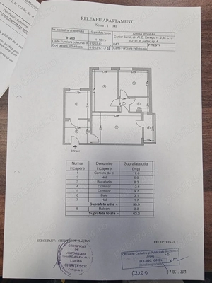 Vand apartament 3 camere - imagine 2