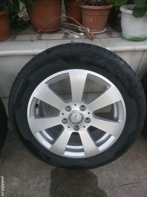 Jante aliaj R16, 5x112 originale Mercedes  - imagine 2