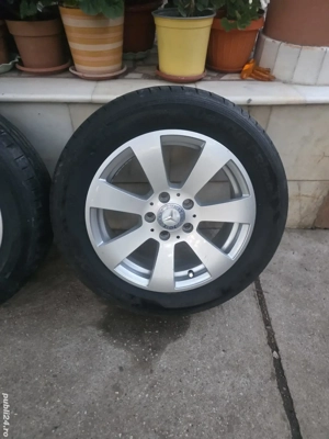 Jante aliaj R16, 5x112 originale Mercedes  - imagine 4