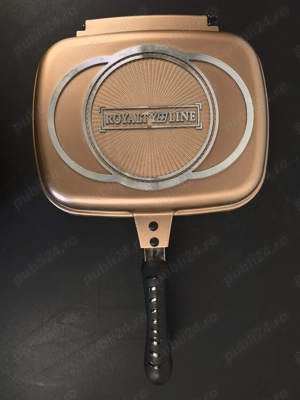 Tigaie grill dubla 28 cm Royalty Line 179 lei