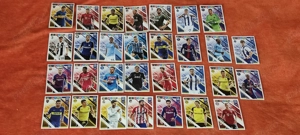 30 bucati cartonase carduri cu fotbalisti  - pentru colectionari 