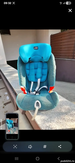 scaun auto Britax Romer isofix - imagine 2