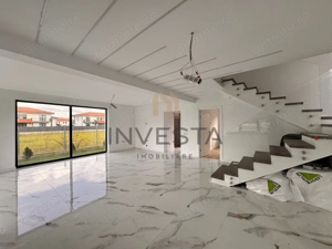 DE VANZARE CASA INDIVIDUALA FINISATA CU TEREN 425 MP FLORESTI - imagine 2