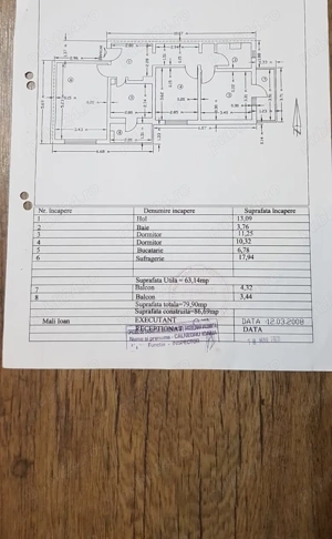 De vânzare apartament 3 camere, ultracentral, decomandat