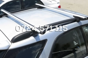 Set bare transversale portbagaj cu cheie, ALUMINIU, lungime 120 cm (modele compatibile in descriere) - imagine 7