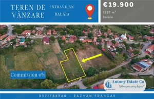 Teren intravilan, de vanzare - Balaia, Bihor