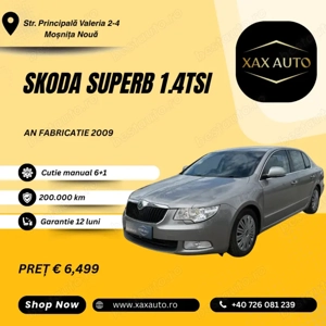 Skoda Superb 1.4i 2009