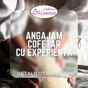 Cofetăria Mimoza angajeaza cofetar