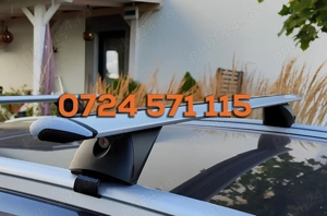 Bare transversale portbagaj - ALUMINIU - WINGBAR - Lungime 120 cm (montaj pe longitudinale tip ȘINĂ) - imagine 2