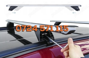 Bare transversale portbagaj - ALUMINIU - WINGBAR - Lungime 120 cm (montaj pe longitudinale tip ȘINĂ) - imagine 7