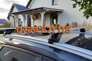 Bare transversale portbagaj - ALUMINIU - WINGBAR - Lungime 120 cm (montaj pe longitudinale tip ȘINĂ) - imagine 3