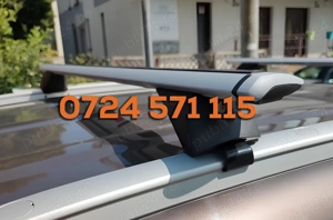 Bare transversale portbagaj - ALUMINIU - WINGBAR - Lungime 120 cm (montaj pe longitudinale tip ȘINĂ) - imagine 4