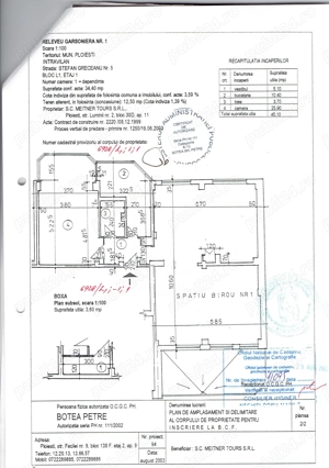 Spatiu birouri 120 mp ULTRACENTRAL (120 mp ,mobilat cu birouri - imagine 2