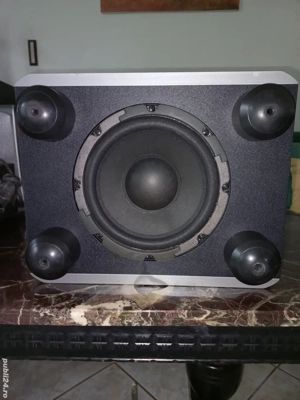 Sistem audio JBL compus din subwoofer ,SUB 140 230 și 3 boxe SCS 260 CEN. - imagine 2