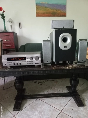 Sistem audio JBL compus din subwoofer ,SUB 140 230 și 3 boxe SCS 260 CEN. - imagine 4