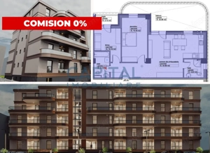 Apartament de vanzare, 3 camere, 111.44mpc, lift, terasa 23mp, comision 0%