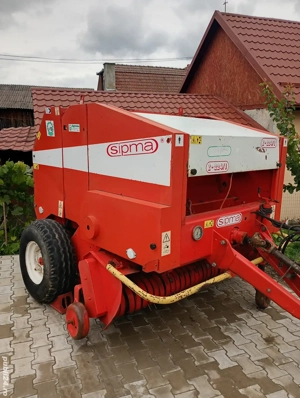 Sipma presa de balotat rotunda identic Krone, Morra, Carraro, balot 120*120