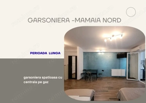 Garsoniera spatioasa- cu centrala, mobilata-Mamaia Nord-Tabara Navodari