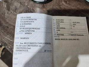 Vand Golf 4 an 2002 1.6 ben  - imagine 4