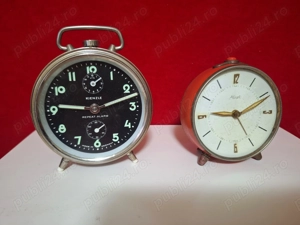 Ceas mecanic desteptator vintage Kienzle 1930 1950 Germany