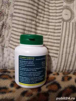 GENACOL COLAGEN AminoLock plus GLUCOZAMINA,90 capsule,sigilat expirare 2027 - imagine 3