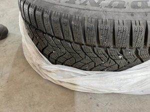 Vand genti cu TPMS sensor+ anvelope iarna DUNLOP, 225/55R17, BMW Seria 3 - imagine 3
