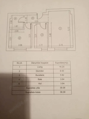 Urgent Apartament 2 camere de vânzare  - imagine 2 Urgent Apartament 2 camere de vânzare  - imagine 2